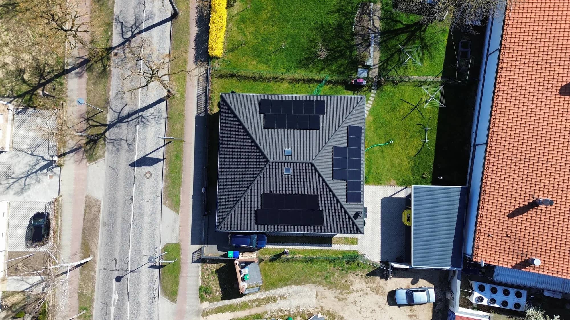 Projektansicht Dachanlage